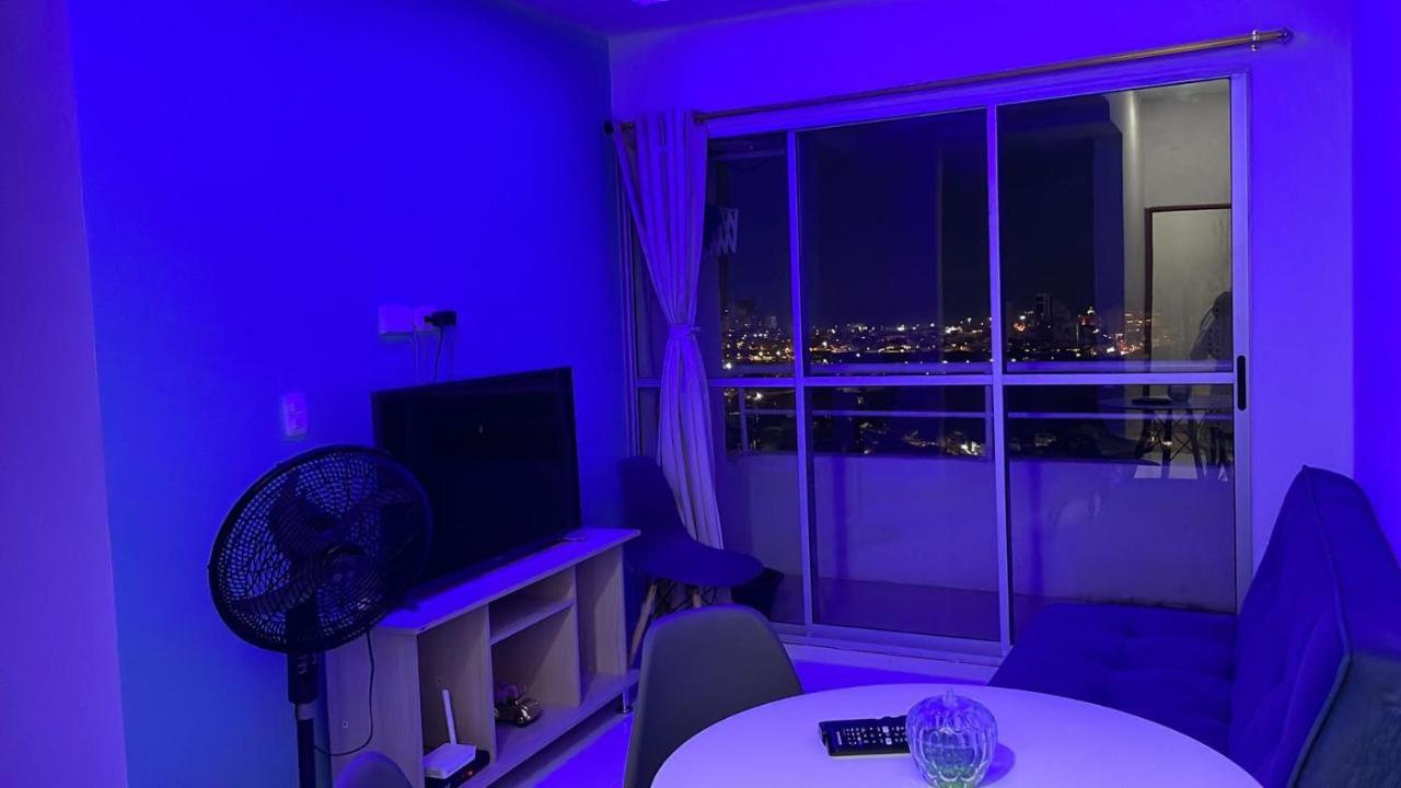 Hermosa Vista Desde El Piso 31 Cerca A Marbella Apartment Cartagena